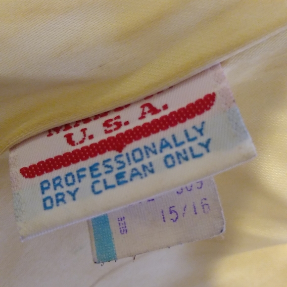 Lintage Off-White Faux Fur Coat - sz 15/16 - NOT Included in Bundling Sale - Picture 12 of 14